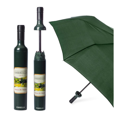 Wine Bottle Umbrella - Estate Labeled