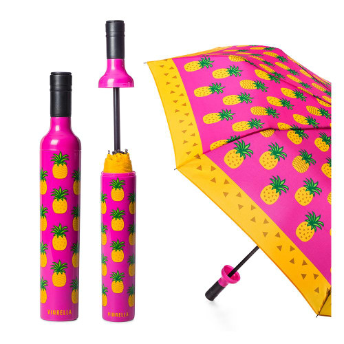 Wine Bottle Umbrella - Pineapple Punch