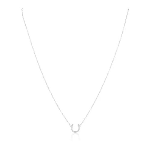 Bridgette Mini Horseshoe Necklace