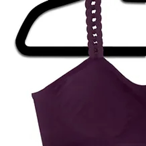 Burgundy Bra Loops