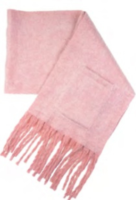Pocket Fringe Scarf