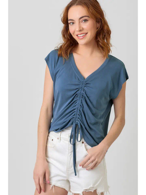 Front Ruched Top