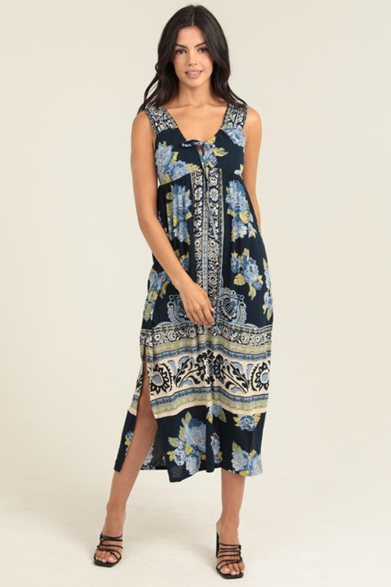 Navinda Vneck Dress