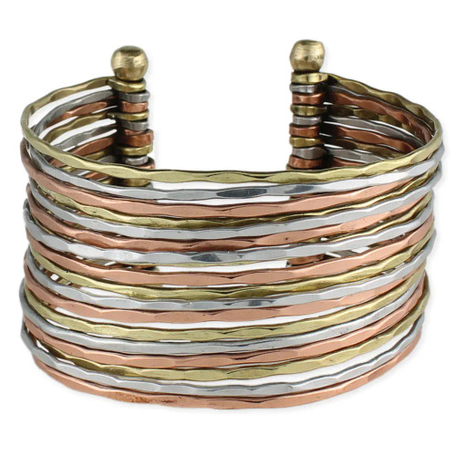Mixed Metal Layer Cuff