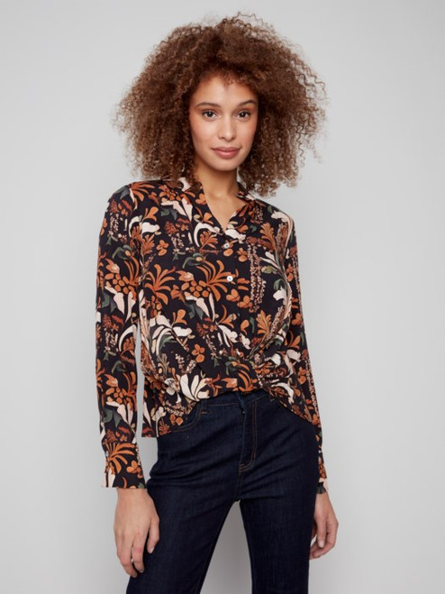 Batik Twist Blouse