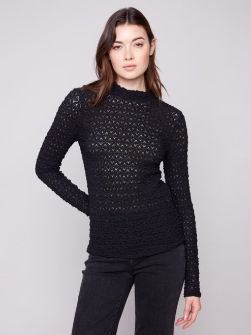 CB Mesh Lace Top