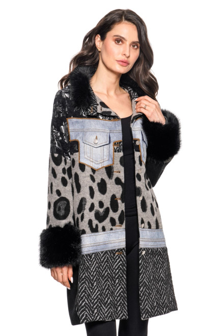 Mix Media Pam Jacket
