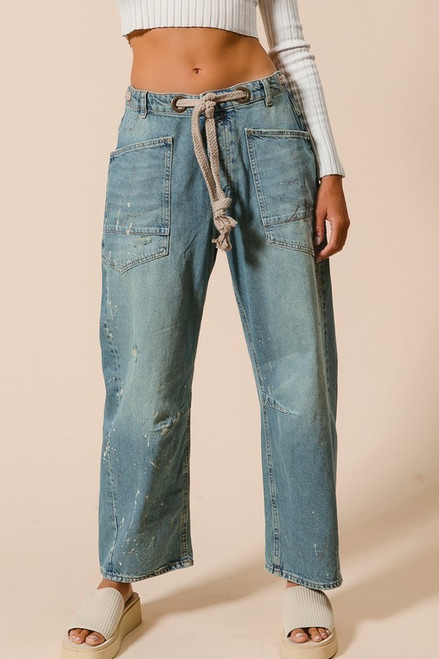 Drip Denim Pants