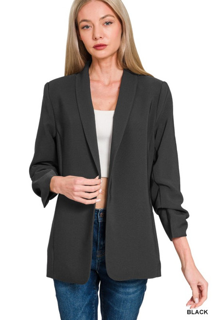 Zen Ruched Blazer