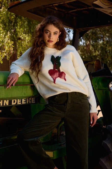 Beet Love Sweater