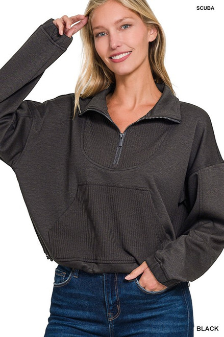 Scuba Half Zip Top