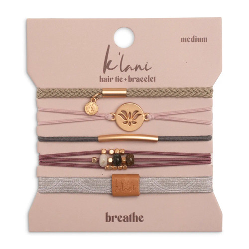 Breathe Bracelet Hair Tie