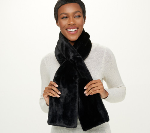 Faux Fur Pocket Scarf