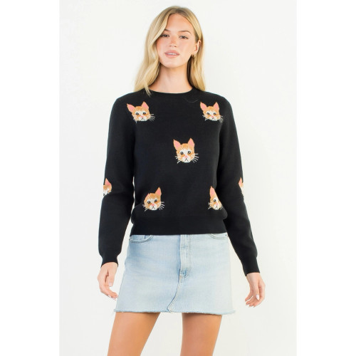 Elly Cat Sweater
