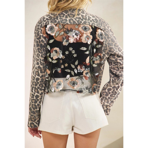 Leo Sequin Back Jacket