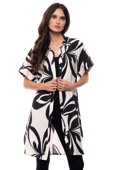 Graphic Midi Tunic