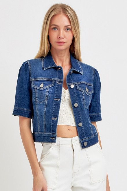 Puff SS Crop Jacket