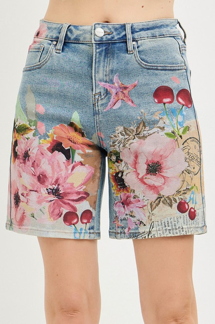 Floral Print Shorts