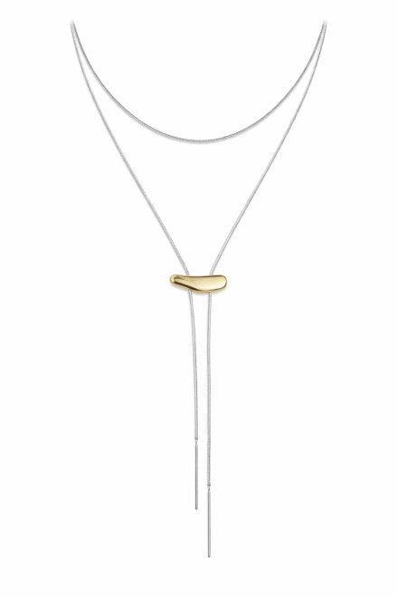 Two Tone Bolo Necklace