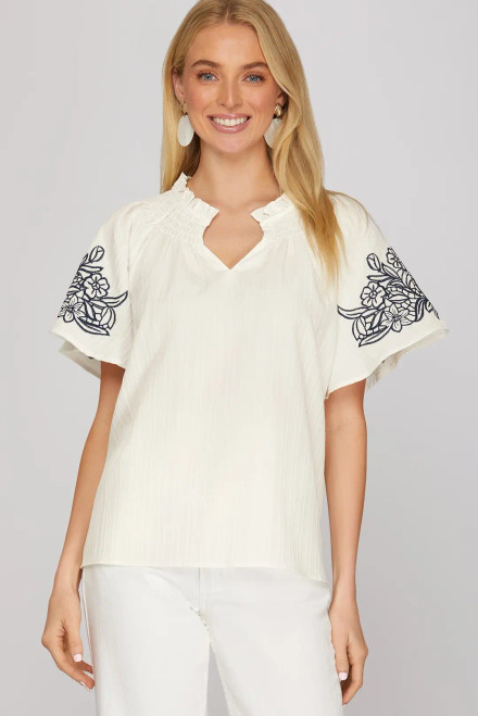 Elani Vneck Top