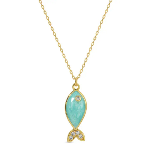 Fish Pendant Necklace