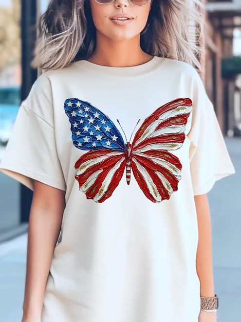 American Flag Tee
