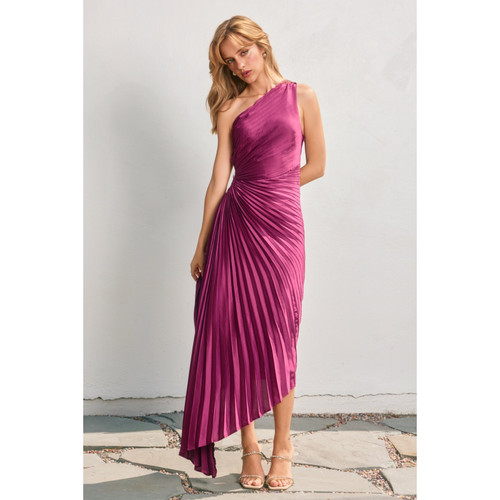 Olympia Pleated Dress