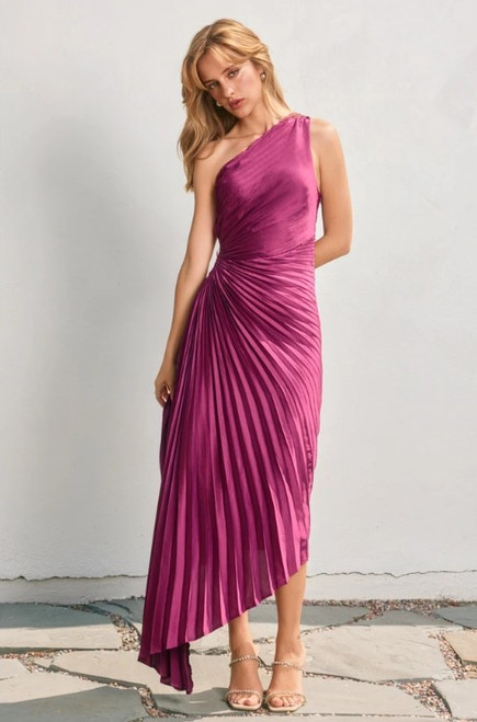 Olympia Pleated Dress