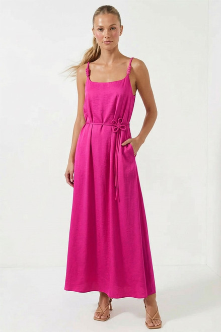 Flower Belt Dress