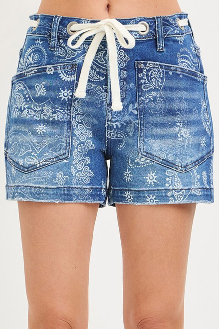 HR Tie Paisley Shorts