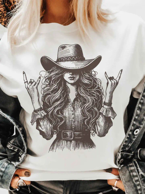 Cowgirl Rocker Tee