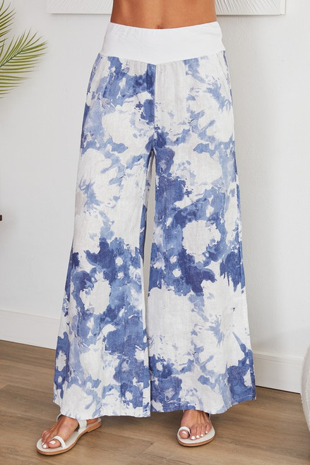 Tie Dye Wide Pants