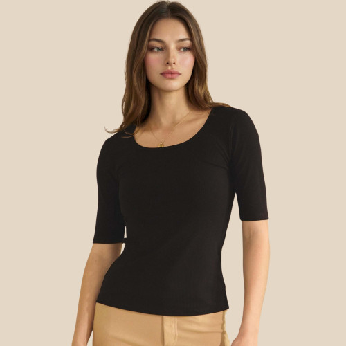 Theresa Ribbed Top