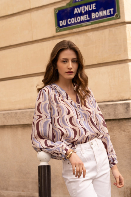 St Tropez Top Lavender