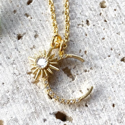 Sun Moon Necklace