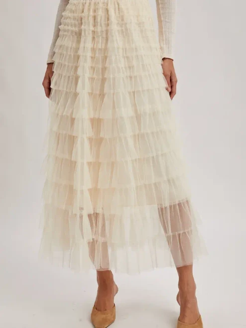 Randi Ruffle Skirt