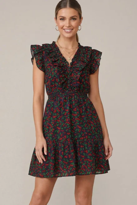 Cheree Ruffle Dress