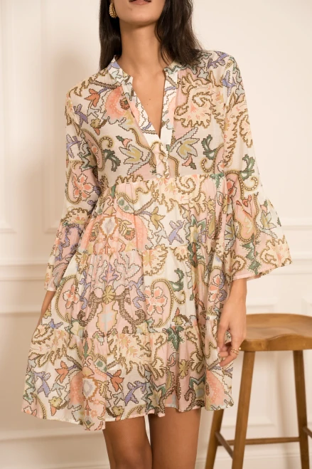 St Tropez Dress Rose