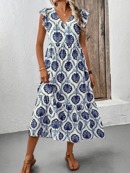 Eileen Vneck Dress