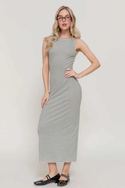 Helen Stripe Dress