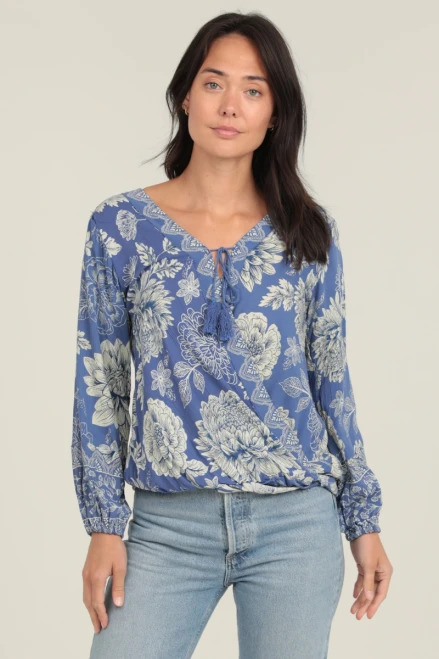 Nathan Tie Neck Top