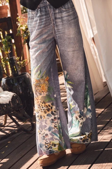 Safari Denim Pants