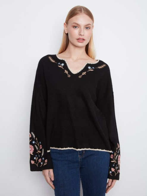 Notch Neck Top