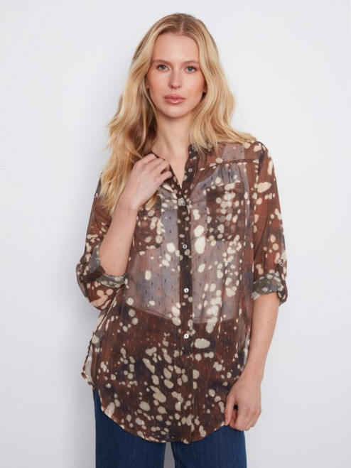 Massie Speckle Blouse