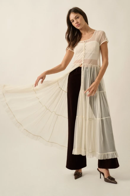 Faulkner Mesh Top