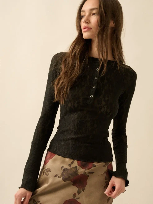 Floral Lace Top