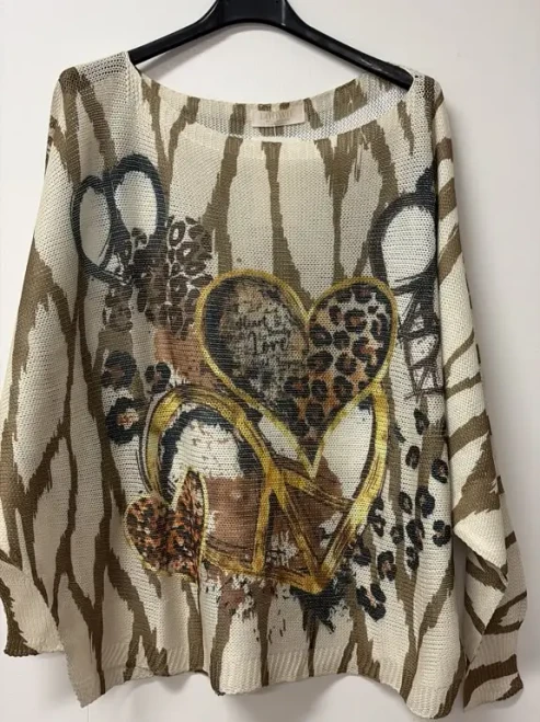 Loowie Heart Peace Zebra