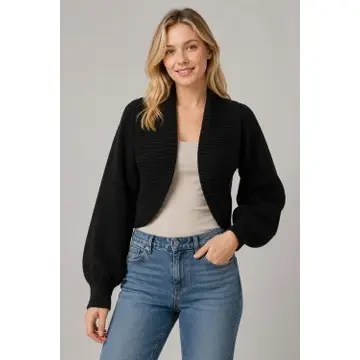 Balloon Shrug Cardi