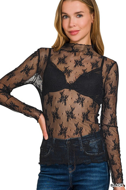 Zen Lace Top