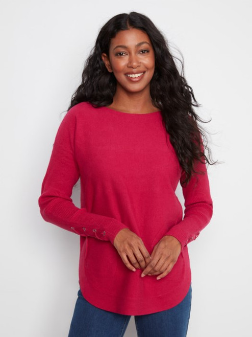 Lace Cuff Top